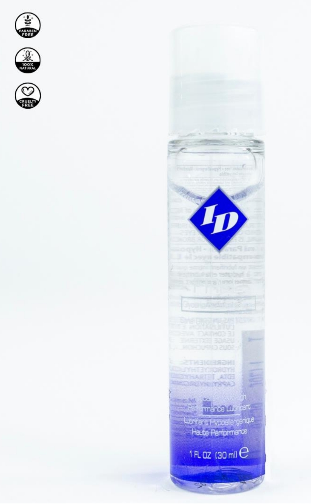 Lubricante base agua ID Free 30ml