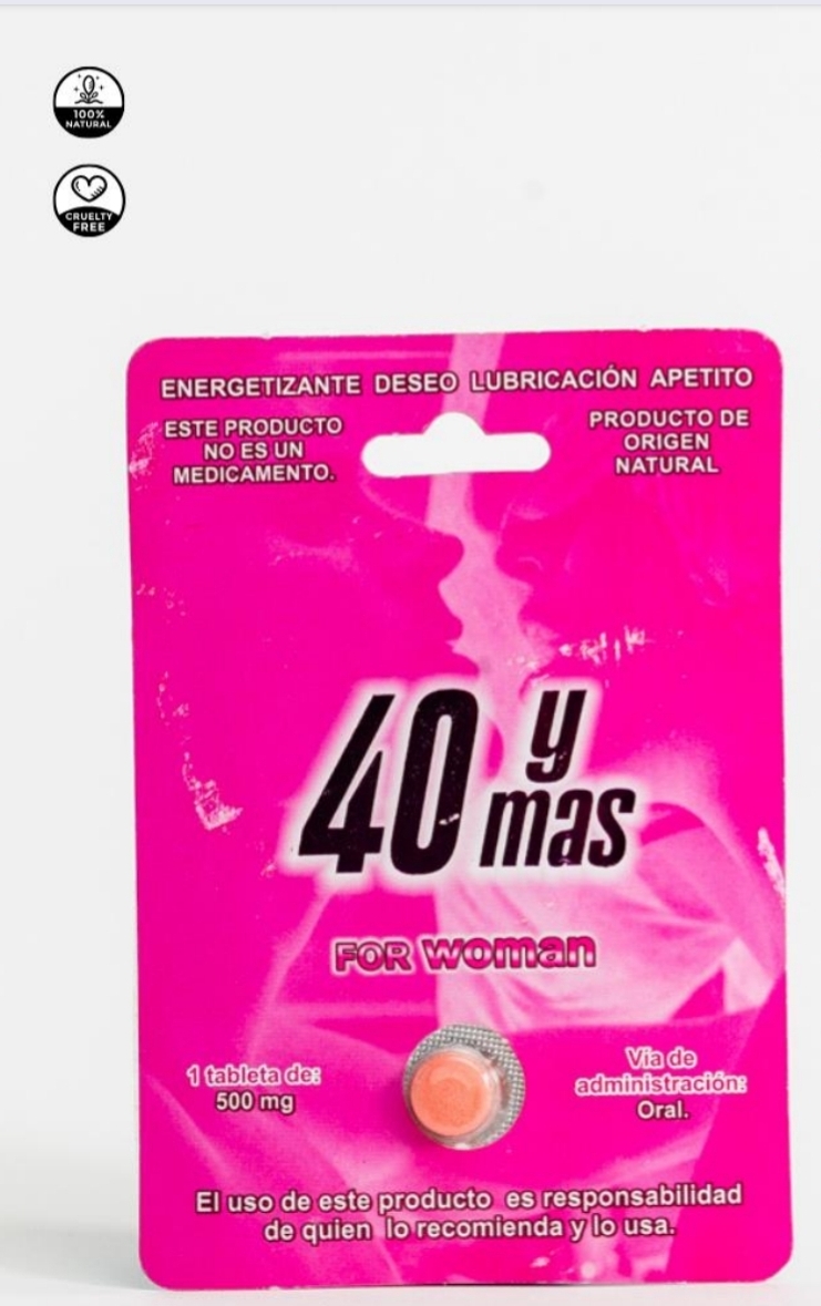 Vigorizante 40 y Mas For Woman Pack