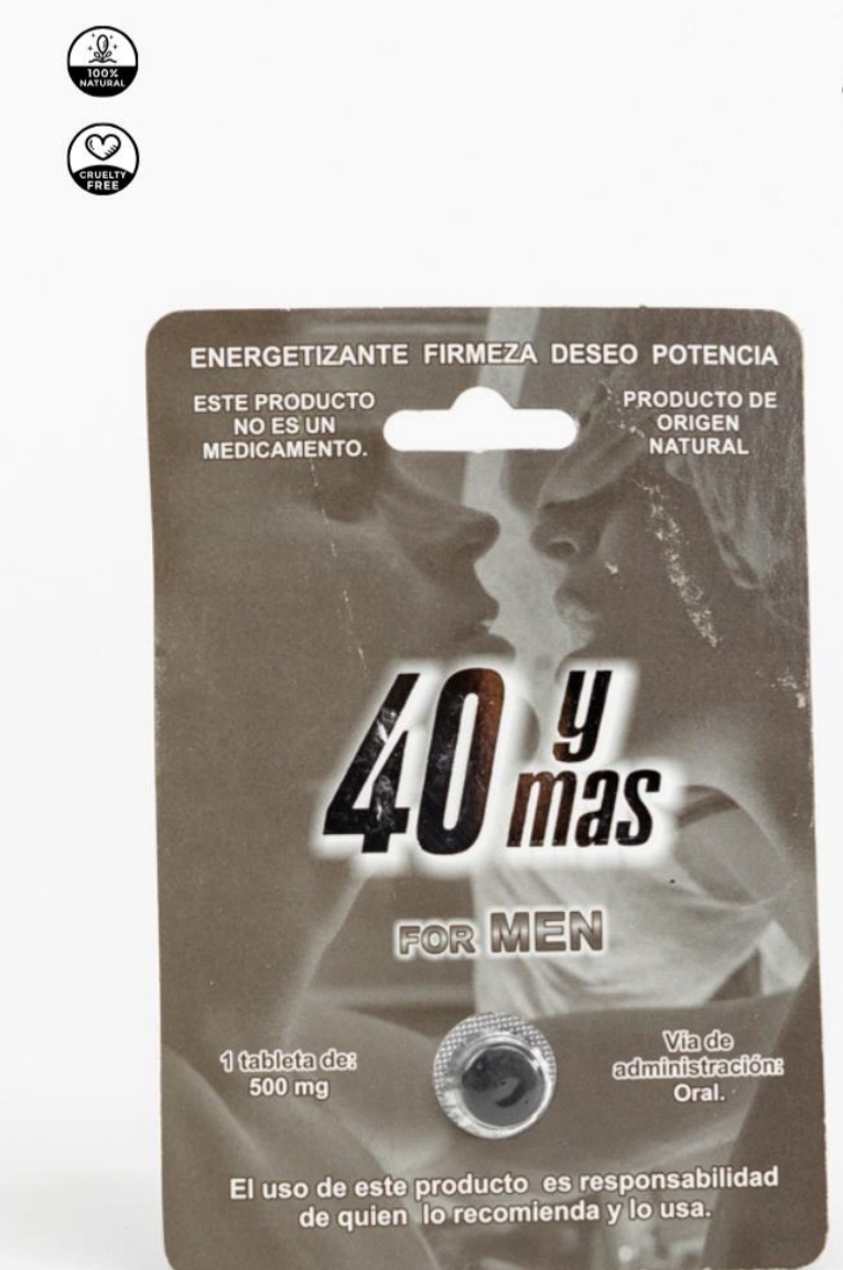 Vigorizante 40 y Mas For Man