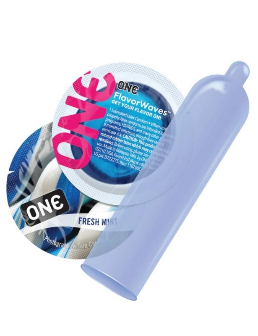 Condón látex ONE FLAVOR WAVES