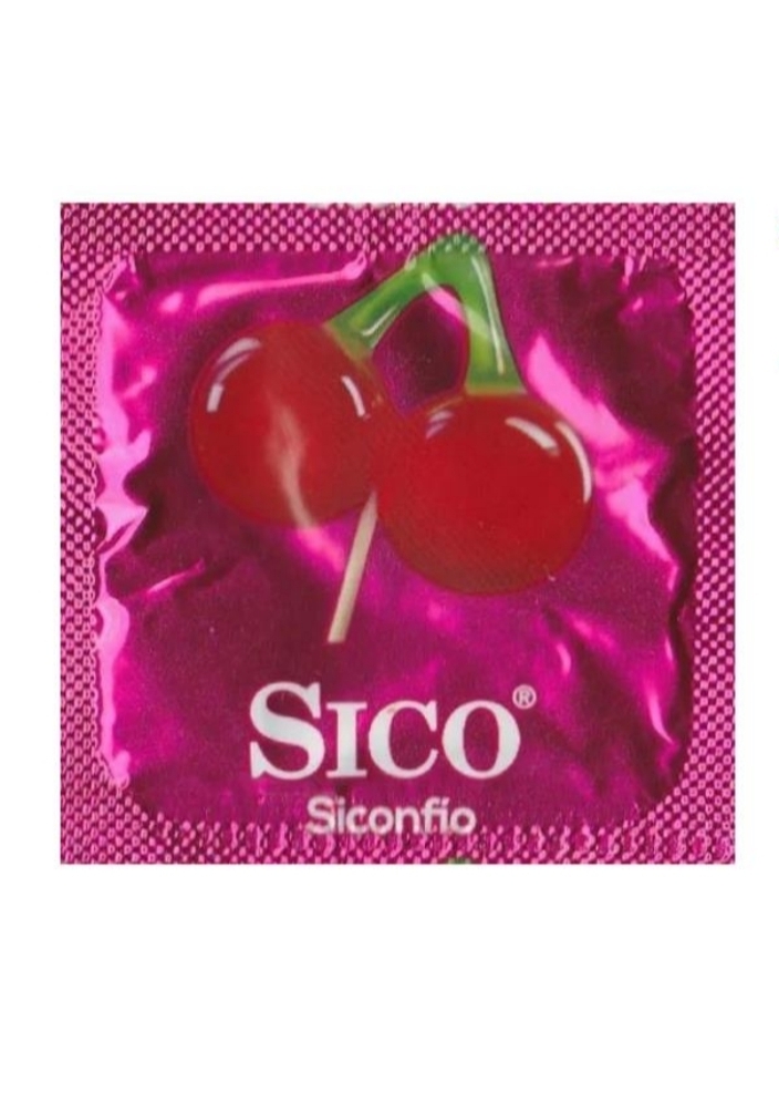 Condón látex SICO -CEREZA