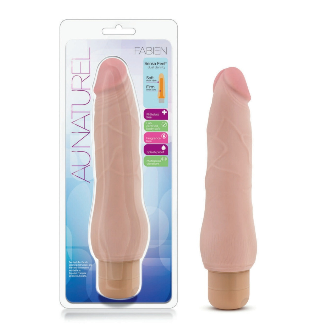 dildo vibrado AUN NATUREL FABIEN