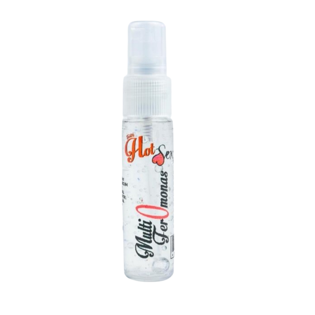 HS lubricante base agua multi orgásmico con FEROMONAS 10ml