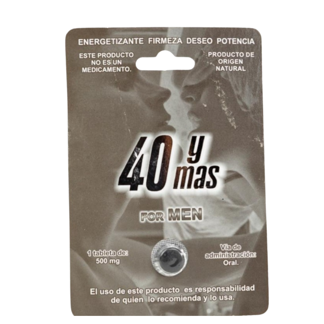 Vigorizante 40 y Mas For Man