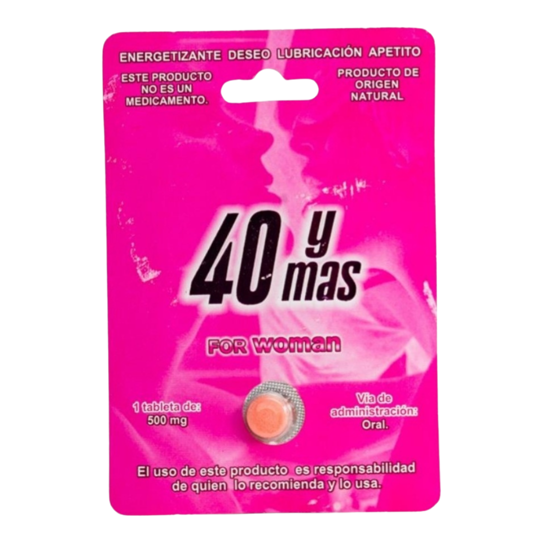 Vigorizante 40 y Mas For Woman Pack