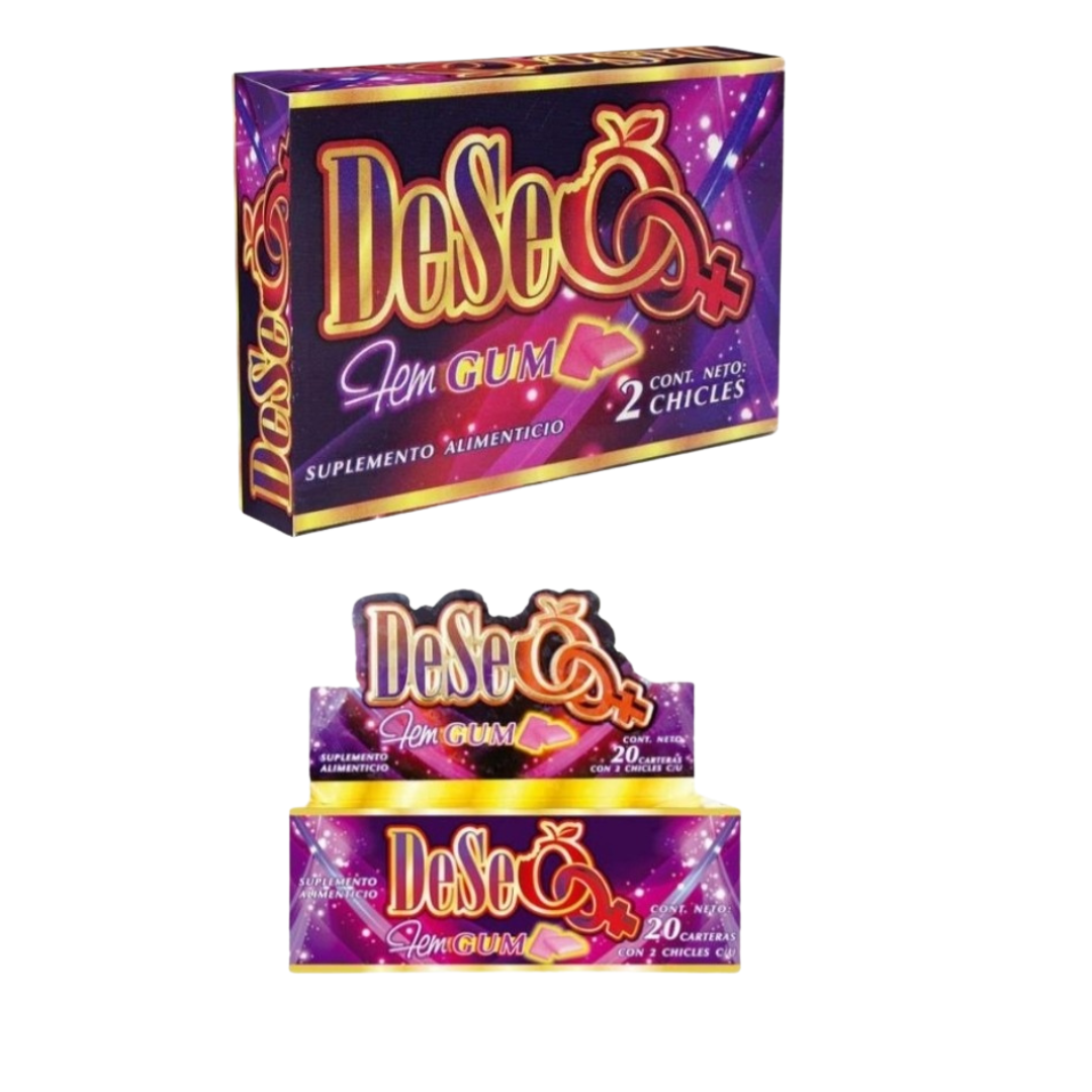Vigorizante Deseo Fem Gum