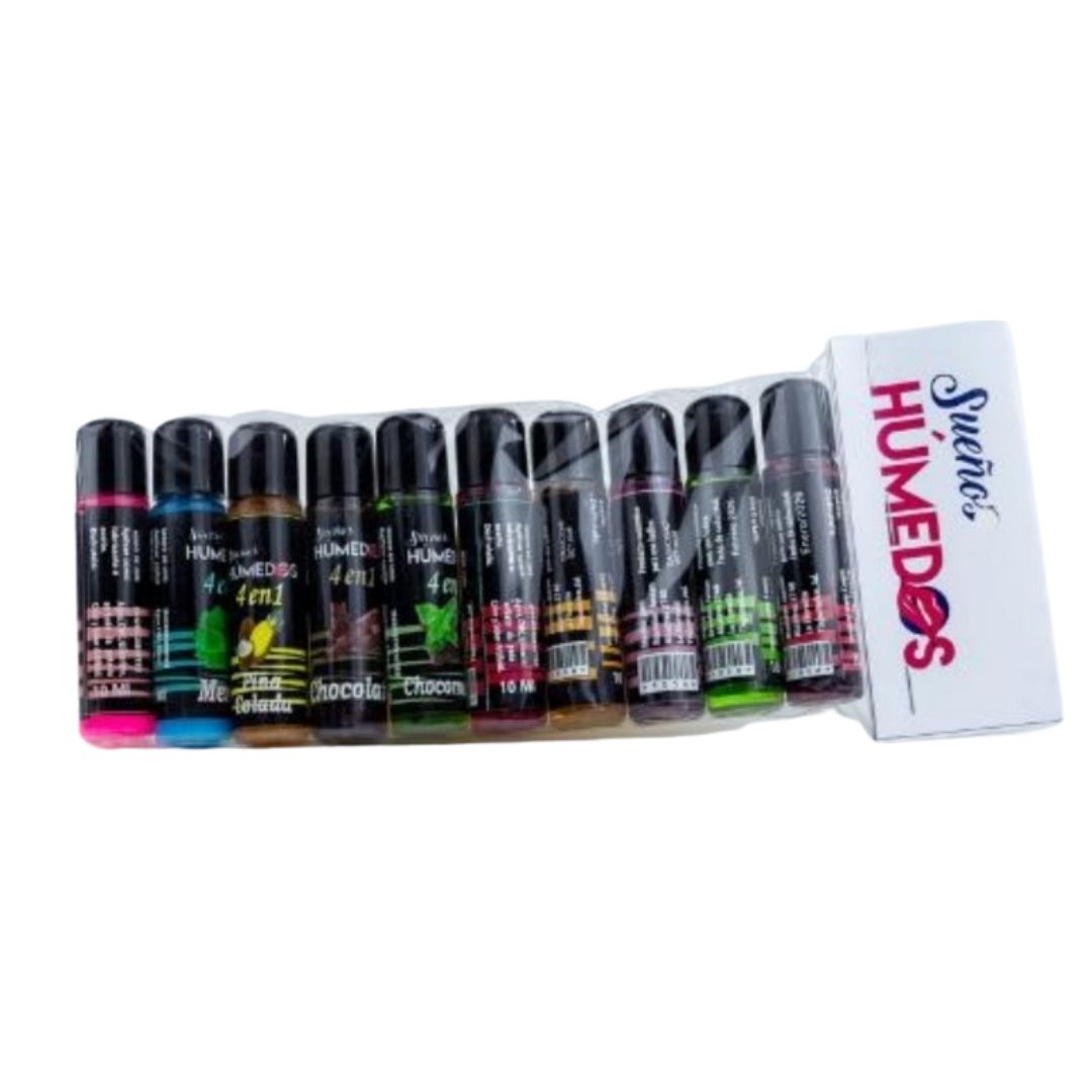 SH lubricante base agua PACK 4 EN 1 Pack